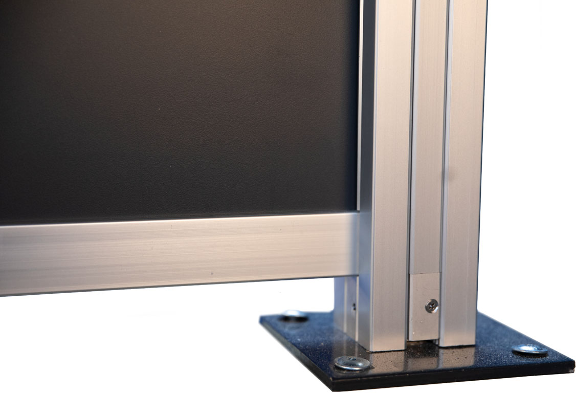 Pfostenträger für Steckzaun-Pfosten