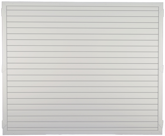 LIGHTLINE KS-Zaunelement LIGHTLINE KS-Zaunelement aus Kunststoff Farbe weiß