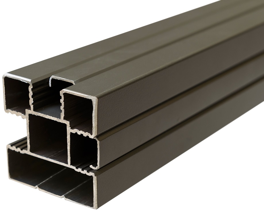 ECOSTECK-Pfosten Aluminium ECOSTECK-Pfosten Aluminium aus Aluminium Farbe anthrazit