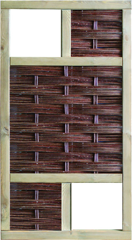 LABO-3D Weidengeflechtzaun LABO-3D Weidengeflechtzaun aus Weide Farbe natur