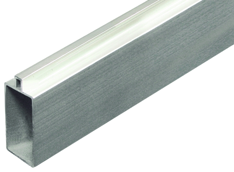 GOTLAND-Serie WPC-Steckzaunsystem GOTLAND-Serie WPC-Steckzaunsystem aus Aluminium Farbe silber