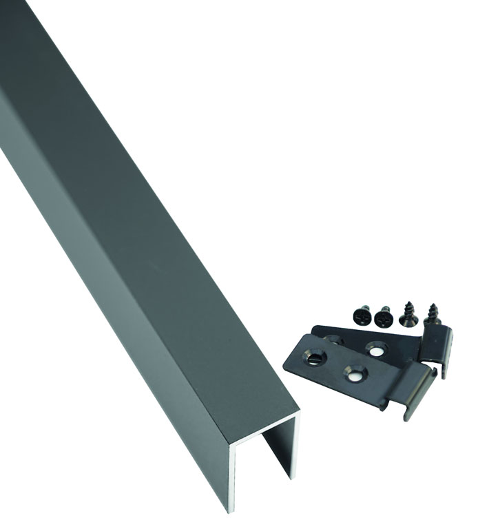 TJÖRN -Serie Alu-Abdeckleiste TJÖRN -Serie Alu-Abdeckleiste aus Aluminium Farbe anthrazit