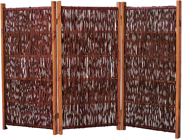 SOFIA Paravent aus Weide SOFIA Paravent aus Weide aus Weide Farbe natur