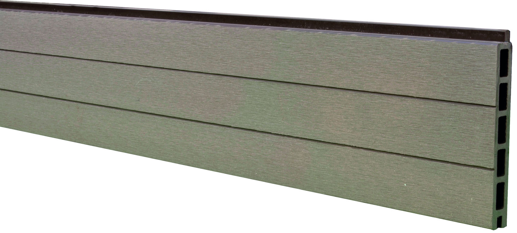 DALU-Serie, WPC-Hohlkammerprofil DALU-Serie, WPC-Hohlkammerprofil aus WPC Farbe braun