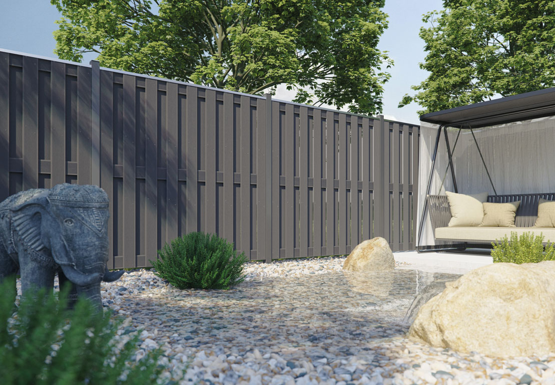 Ambiente mit SHANGHAI-Serie anthrazit