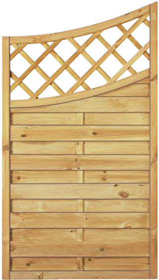 Maxi-Doppelbogen 2 90 x 160/140 cm Maxi-Doppelbogen 2 90 x 160/140 cm aus Kiefer/Fichte Farbe grün