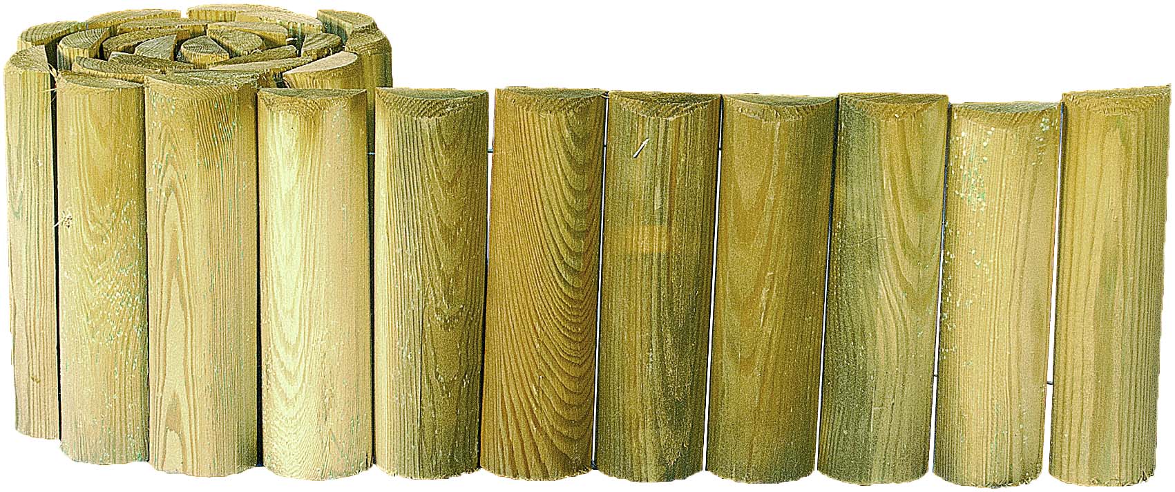 Rollis 250 x 30 cm Rollis 250 x 30 cm aus Kiefer/Fichte Farbe grün