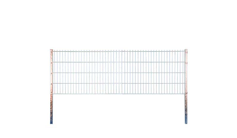 COMO Doppelstabmatte feuerverz. aus Stahl Farbe feuerverzinkt