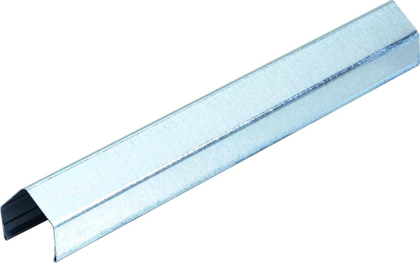 PROTEC Rahmenprofil aus Metall 180 cm PROTEC Rahmenprofil aus Metall 180 cm aus Weißaluminium Farbe Stahloptik
