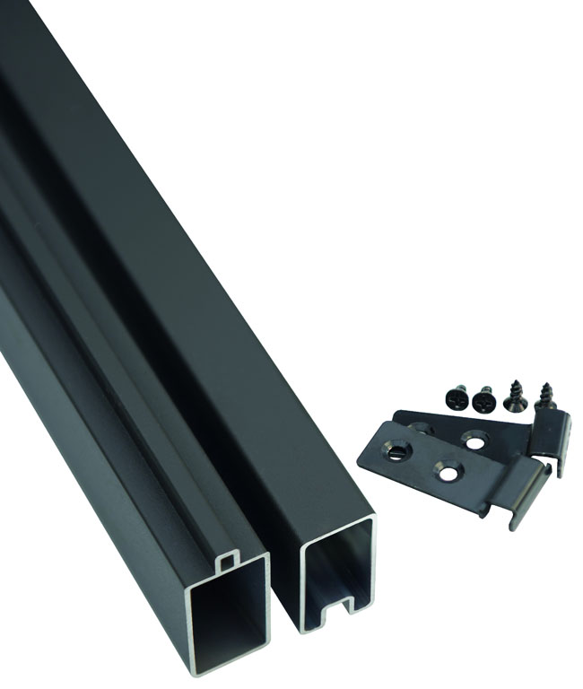 SKÄR-Serie BPC-Steckzaunsystem SKÄR-Serie BPC-Steckzaunsystem aus Aluminium Farbe anthrazit