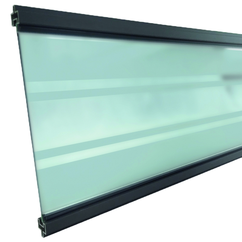GOTLAND-Serie WPC-Steckzaunsystem GOTLAND-Serie WPC-Steckzaunsystem aus Glas Farbe anthrazit