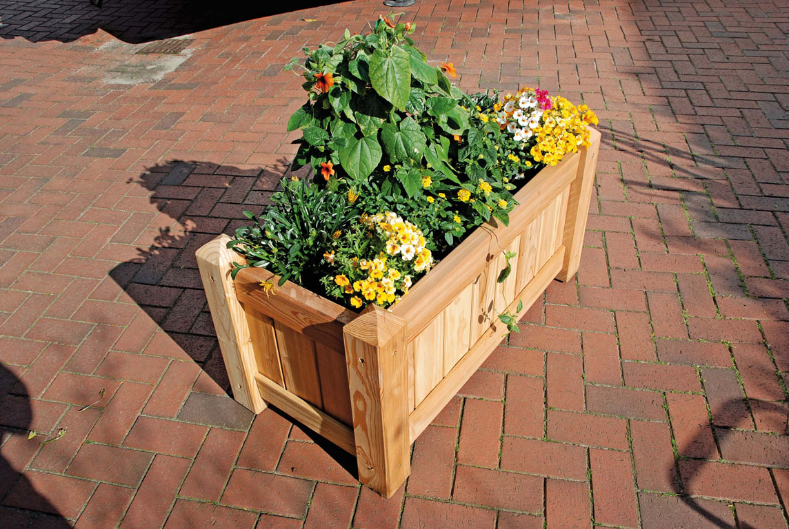 Ambiente mit STOCKHOLM Rankgitter Lärche 