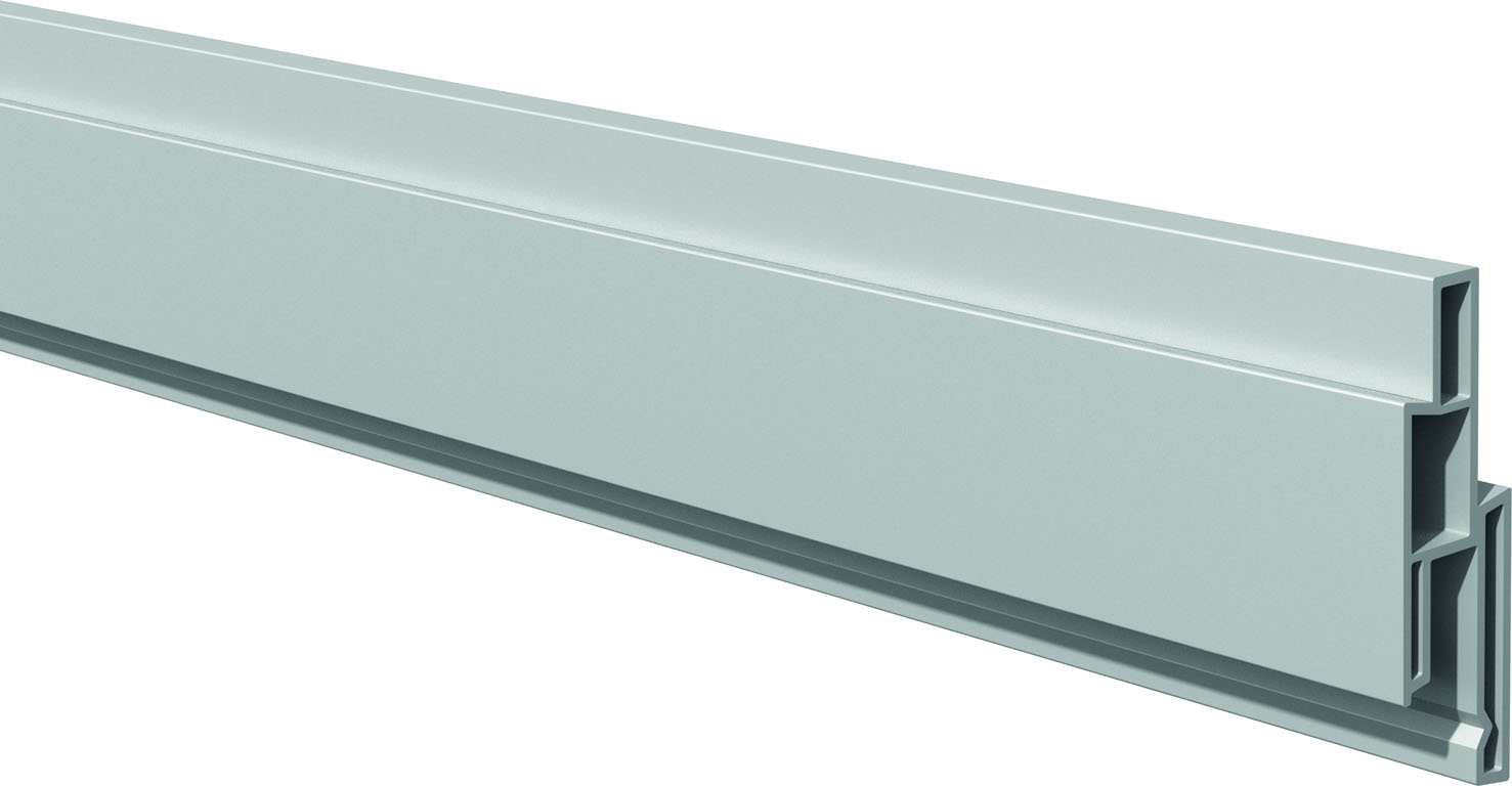 LIGHTLINE Steckzaunsystem LIGHTLINE Steckzaunsystem aus Kunststoff Farbe silbergrau