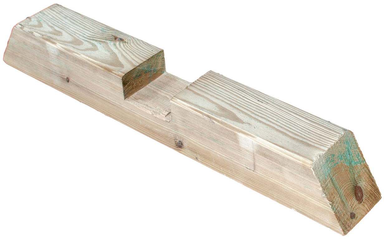 Einzelreiter für Pergola Einzelreiter für Pergola aus Kiefer/Fichte Farbe grün