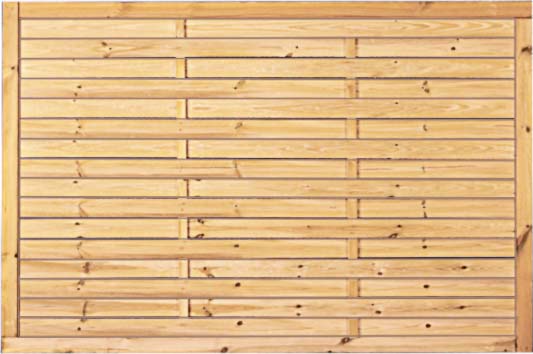 Lamellenzaun 180 x 120 cm Lamellenzaun 180 x 120 cm aus Kiefer/Fichte Farbe grün