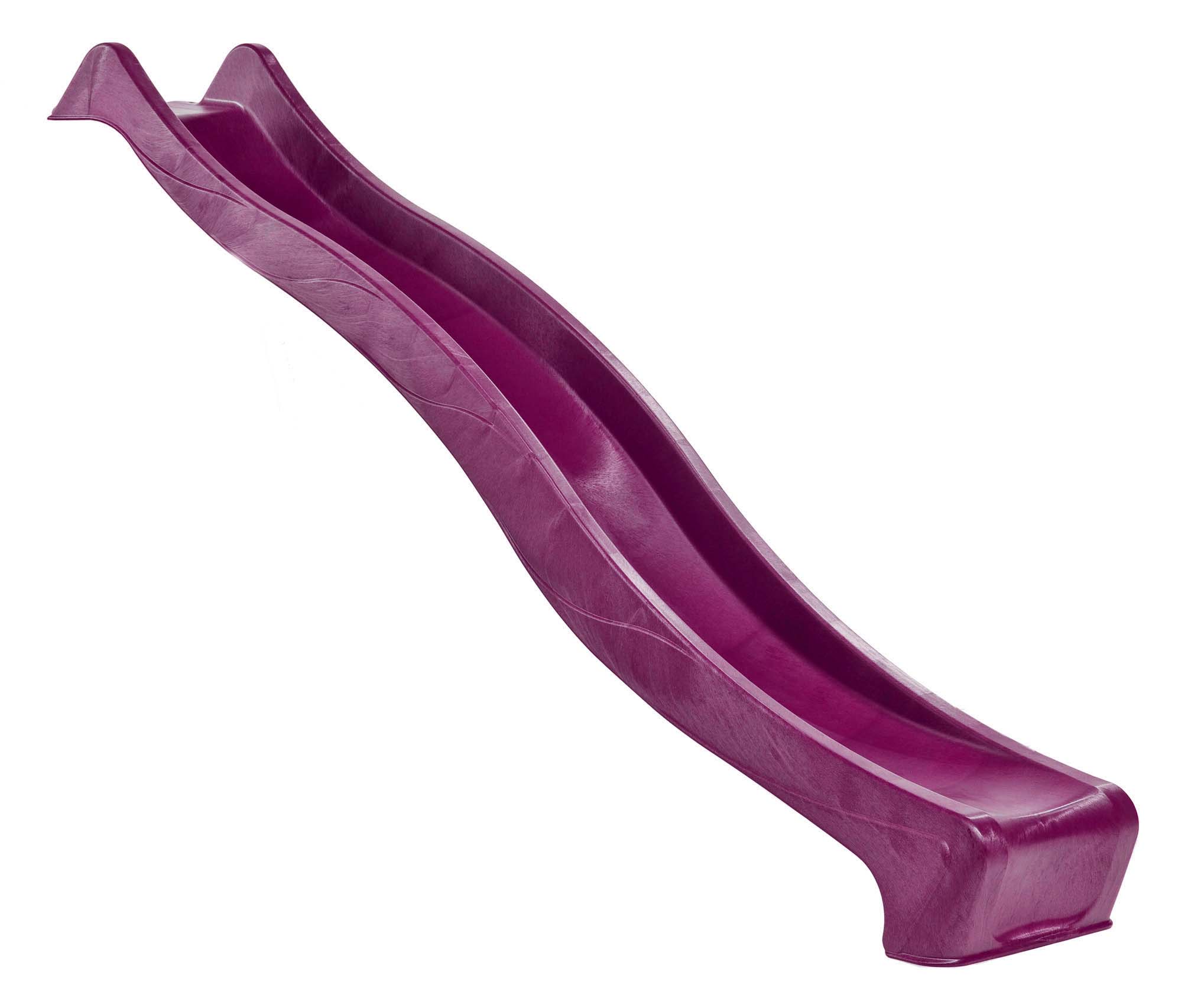 Wellenrutsche PE, violett Wellenrutsche PE, violett aus Kunststoff Farbe violett