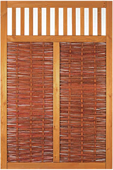 VESUV Weidengeflechtzaun 120 x 180 cm VESUV Weidengeflechtzaun 120 x 180 cm aus Weide Farbe natur