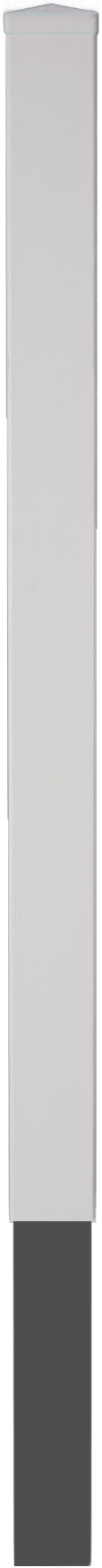 LIGHTLINE KS Pfosten weiß LIGHTLINE KS Pfosten weiß aus Kunststoff Farbe weiß