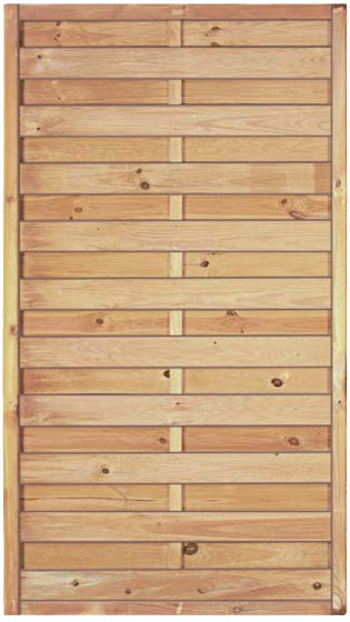 Maxi-Massiv-Zaun 100 x 180 cm Maxi-Massiv-Zaun 100 x 180 cm aus Kiefer/Fichte Farbe grün