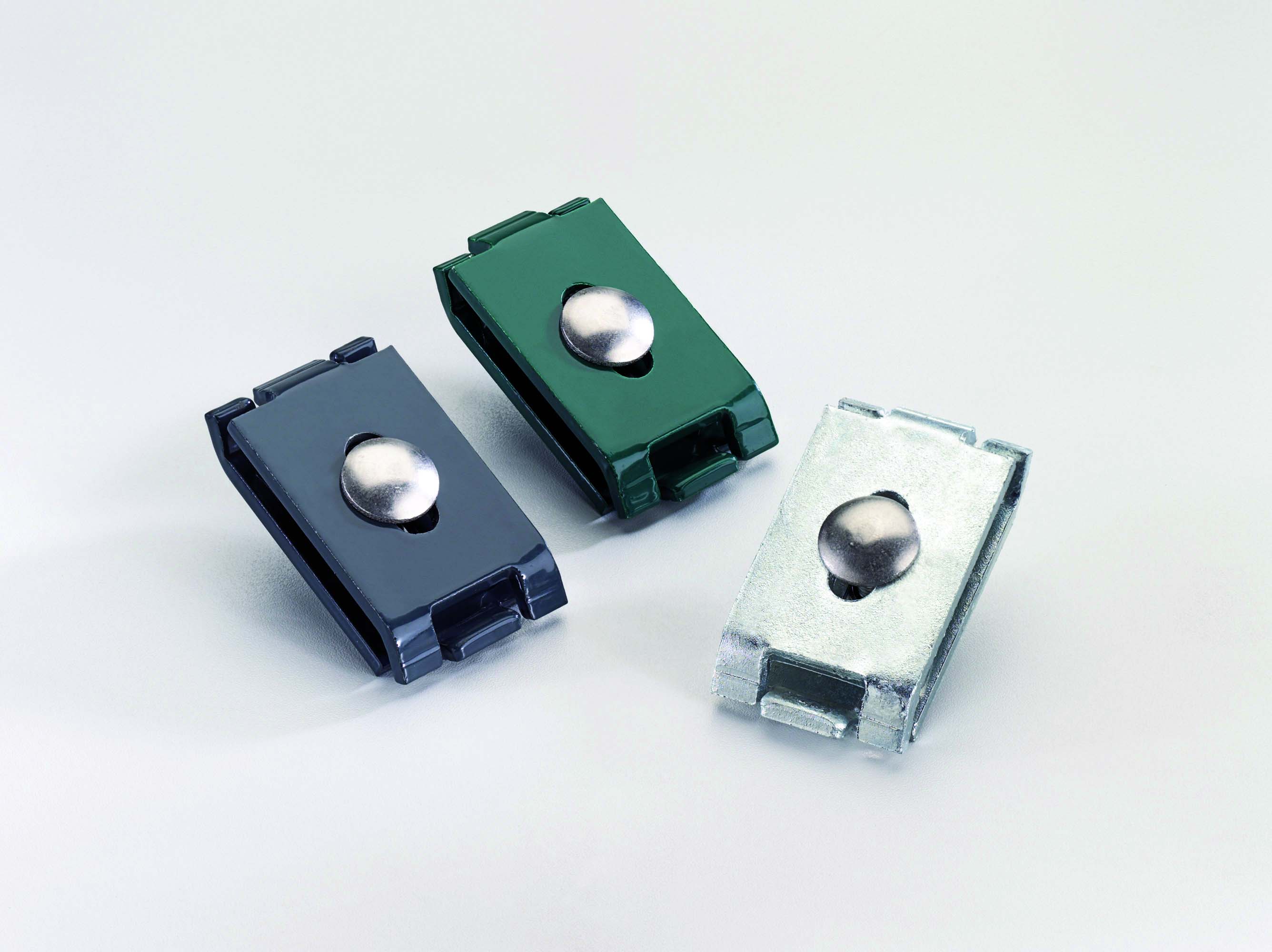 Mattenverbinder Mattenverbinder aus Stahl Farbe anthrazit