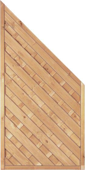 Maxi-Diagonal Ecke 90 x 180/90 cm Maxi-Diagonal Ecke 90 x 180/90 cm aus Kiefer/Fichte Farbe grün