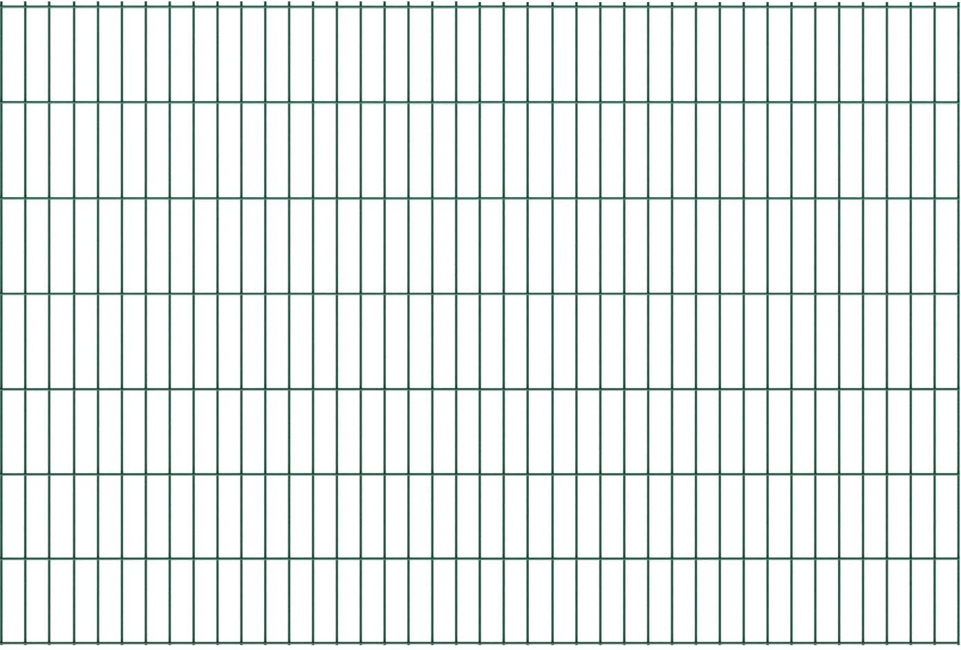 BASIC Doppelstabmatte grün BASIC Doppelstabmatte grün aus Stahl Farbe grün