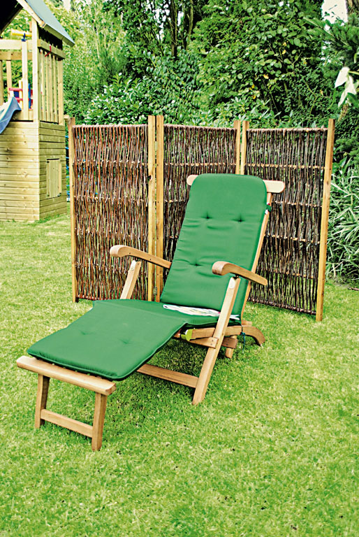 Ambiente mit SOFIA Paravent aus Weide