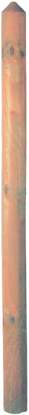 Zaunlatten 5,5 x 150 cm Zaunlatten 5,5 x 150 cm aus Kiefer/Fichte Farbe braun