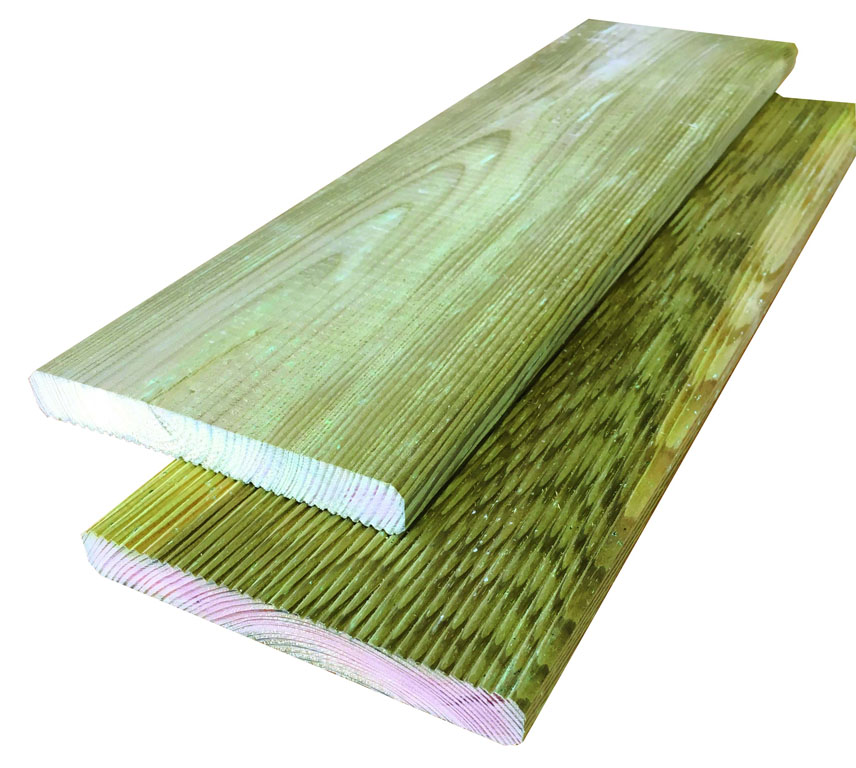 Konstruktionsholz Konstruktionsholz aus Kiefer/Fichte Farbe grün