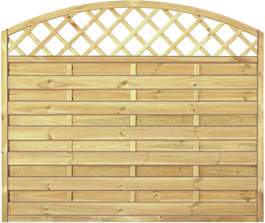 Maxi-Bogen Ranki 180 x 150/130 cm Maxi-Bogen Ranki 180 x 150/130 cm aus Kiefer/Fichte Farbe grün