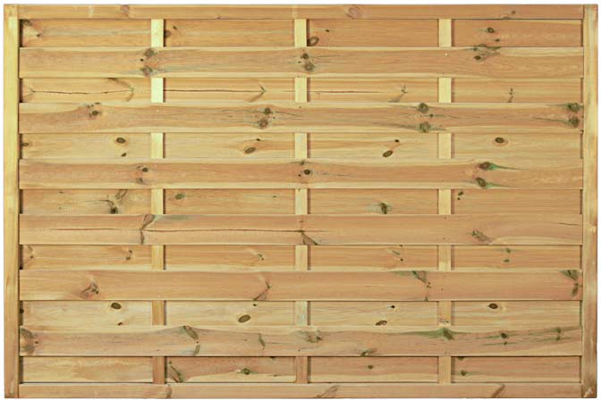 Maxi-Massiv-Zaun 180 x 120 cm Maxi-Massiv-Zaun 180 x 120 cm aus Kiefer/Fichte Farbe grün