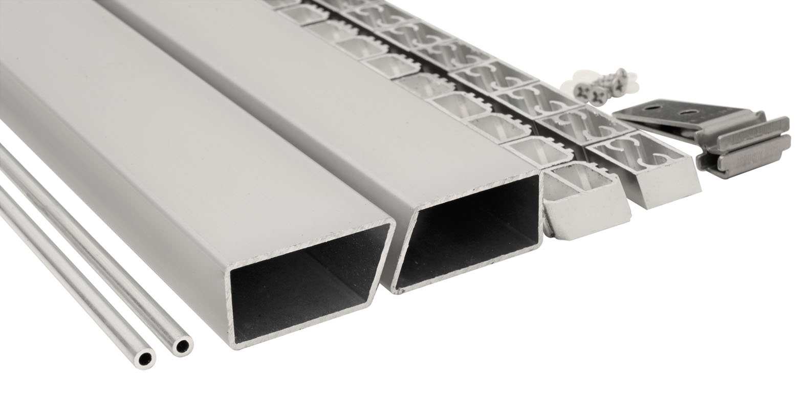HANÖ-Serie Montageset SILBER HANÖ-Serie Montageset SILBER aus Aluminium Farbe silber