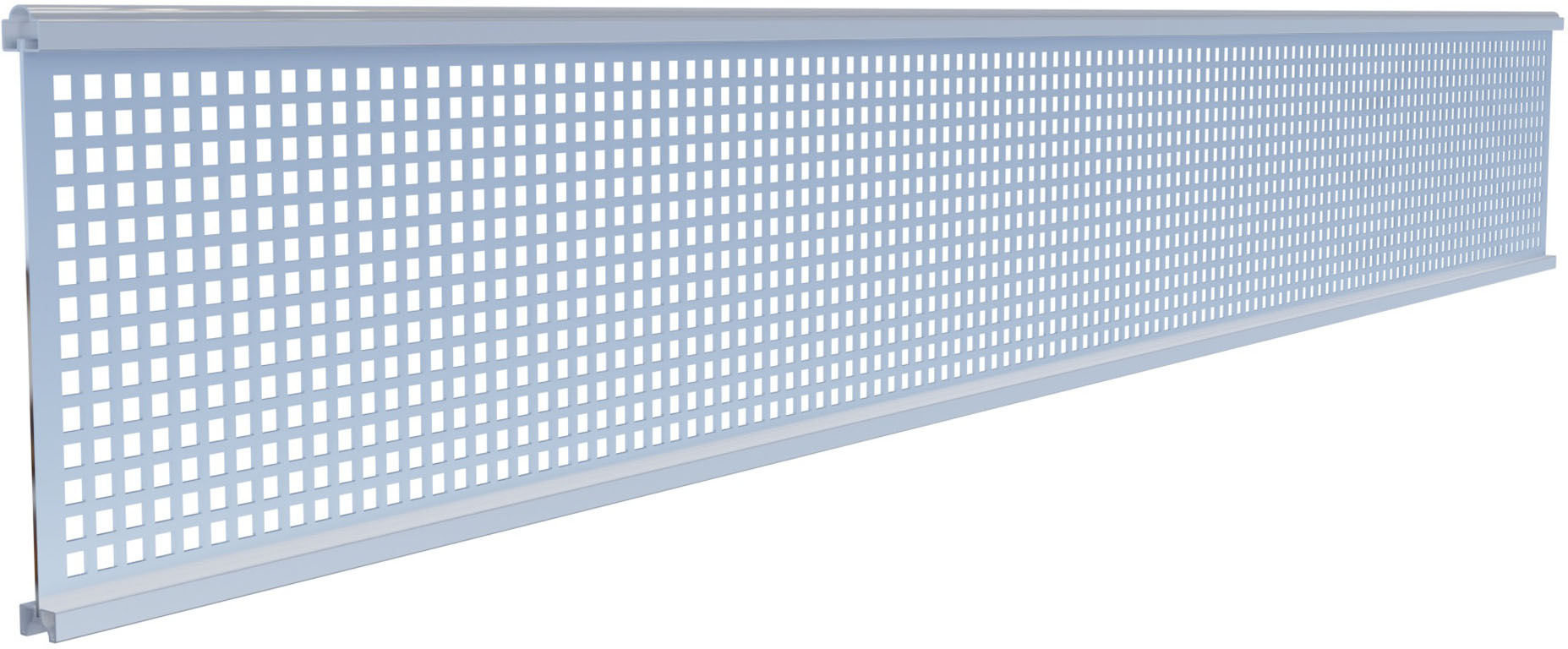 TJÖRN-Serie WPC-Steckzaunsystem TJÖRN-Serie WPC-Steckzaunsystem aus Aluminium Farbe silber