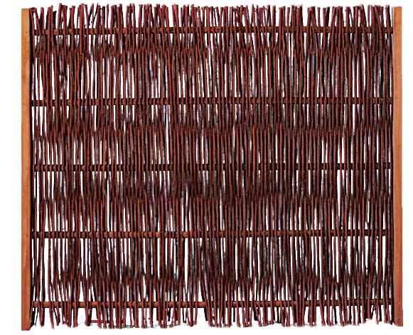 FUEGO Weidengeflechtzaun FUEGO Weidengeflechtzaun aus Weide Farbe natur