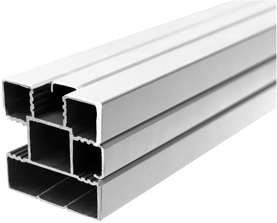 ECOSTECK-Pfosten Aluminium ECOSTECK-Pfosten Aluminium aus Aluminium Farbe silber