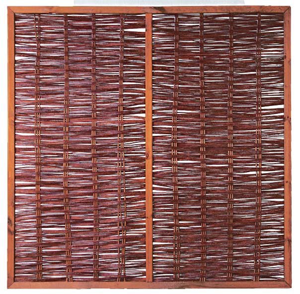 FOGO Weidengeflechtzaun FOGO Weidengeflechtzaun aus Weide Farbe natur