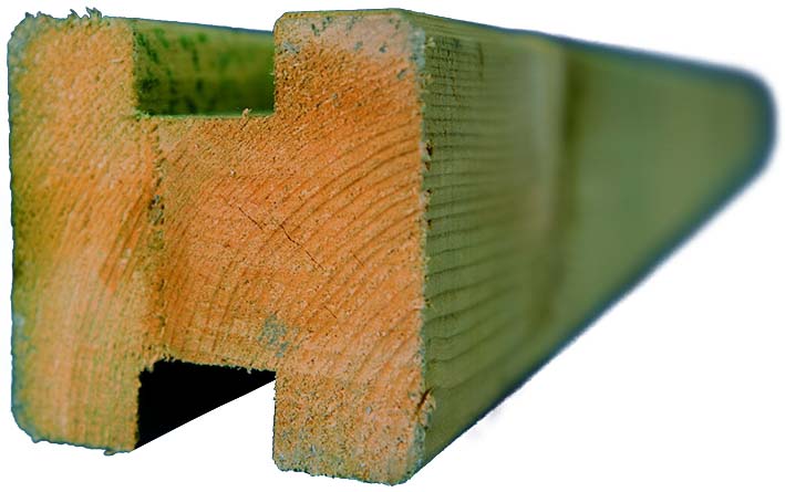TRELLEBORG-System TRELLEBORG-System aus Kiefer/Fichte Farbe grün
