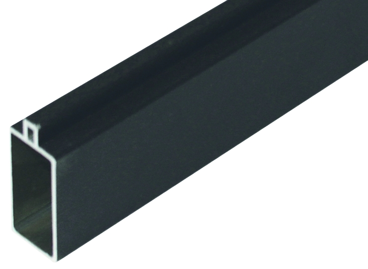 GOTLAND-Serie WPC-Steckzaunsystem GOTLAND-Serie WPC-Steckzaunsystem aus Aluminium Farbe anthrazit