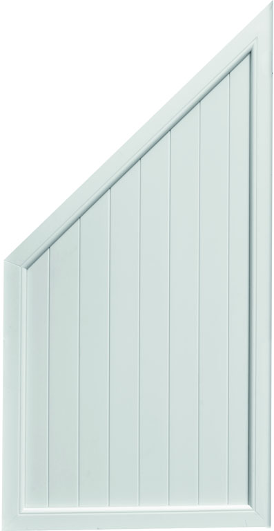 TRENDLINE-KS-Sichtschutz ECKE TRENDLINE-KS-Sichtschutz ECKE aus Kunststoff Farbe weiß