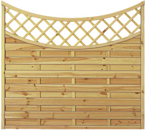 Maxi-Doppelbogen-2 180 x 160/140 cm Maxi-Doppelbogen-2 180 x 160/140 cm aus Kiefer/Fichte Farbe grün