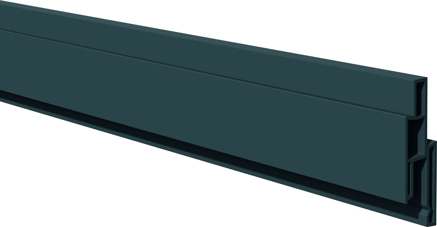 LIGHTLINE Steckzaunsystem LIGHTLINE Steckzaunsystem aus Kunststoff Farbe anthrazit