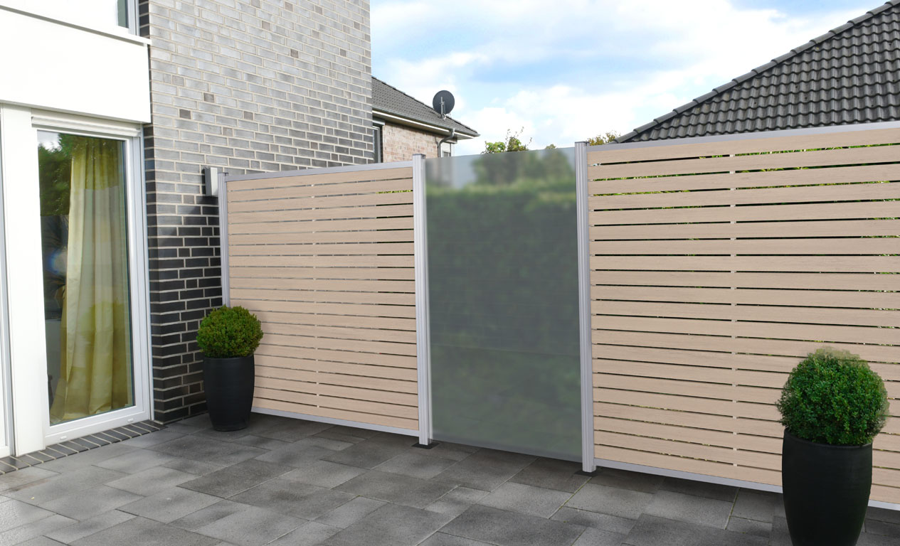 Ambiente mit HANÖ-Serie Montageset SILBER