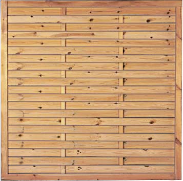 Lamellenzaun 150 x 150 cm Lamellenzaun 150 x 150 cm aus Kiefer/Fichte Farbe grün