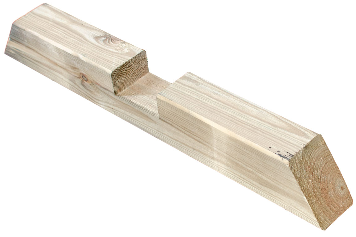 Einzelreiter für Pergola Einzelreiter für Pergola aus Kiefer/Fichte Farbe grün