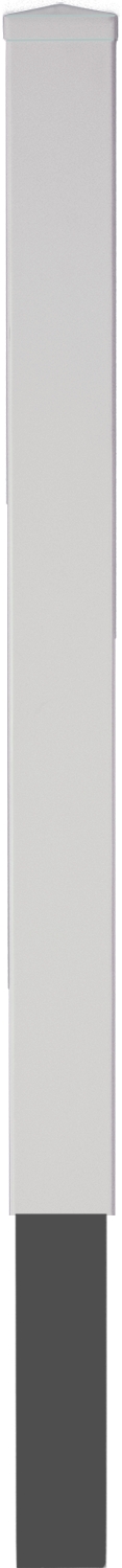 LIGHTLINE KS Pfosten weiß LIGHTLINE KS Pfosten weiß aus Kunststoff Farbe weiß