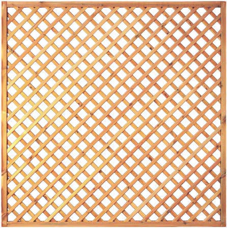Diagonal-Rankzaun 180 x 180 cm Diagonal-Rankzaun 180 x 180 cm aus Kiefer/Fichte Farbe grün