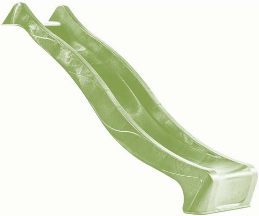Wellenrutsche PE, apfelgrün