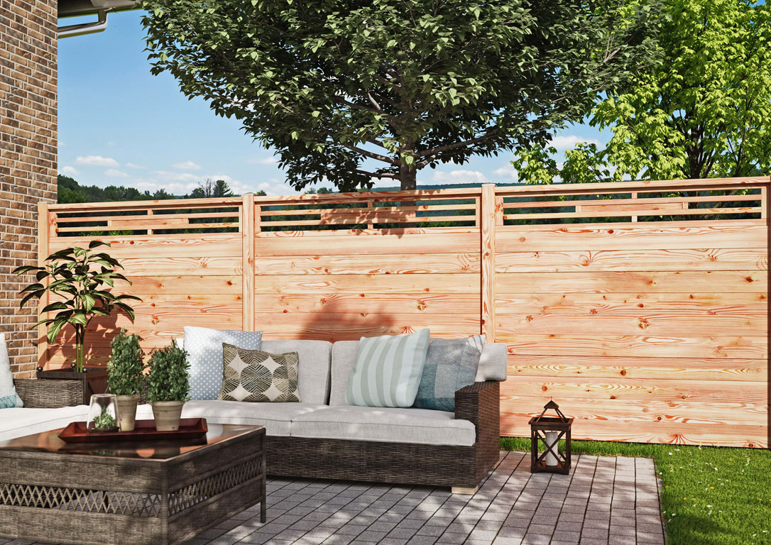 Ambiente mit RIAD-System, Douglasie