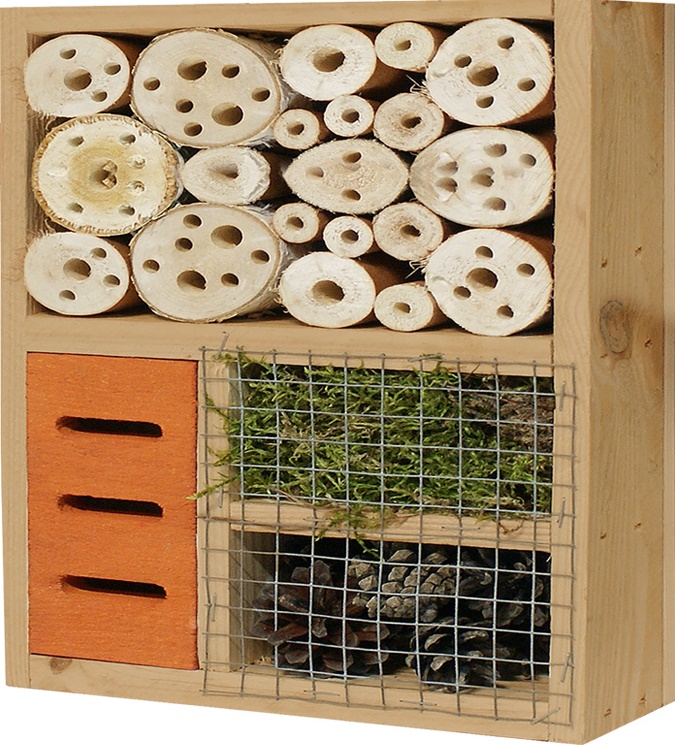 LABO-3D Insektenhaus 1 LABO-3D Insektenhaus 1 aus Kiefer/Fichte Farbe braun