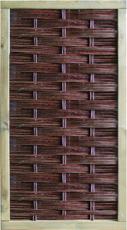 LABO-3D Weidengeflechtzaun LABO-3D Weidengeflechtzaun aus Weide Farbe natur